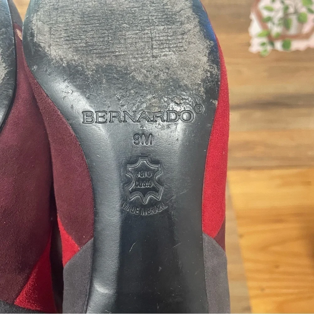 Bernardo block heel